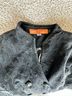 Cynthia Steffe 98% Cotton 2% Spandex 100% Polyester Solid Black Coat Size L - photo 3
