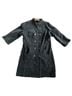Cynthia Steffe 98% Cotton 2% Spandex 100% Polyester Solid Black Coat Size L - photo 1