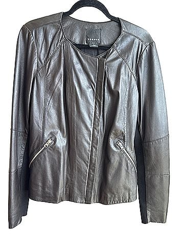 Trouve Leather Jacket (view 1)