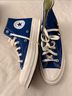 Converse Blue White Sneakers Size 8 - photo 7