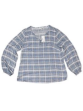 Christopher & Banks 3/4 Sleeve T-Shirt (view 1)