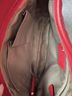 Coach 100% Leather Red Gold Hobo One size - photo 10