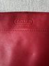 Coach 100% Leather Red Gold Hobo One size - photo 4