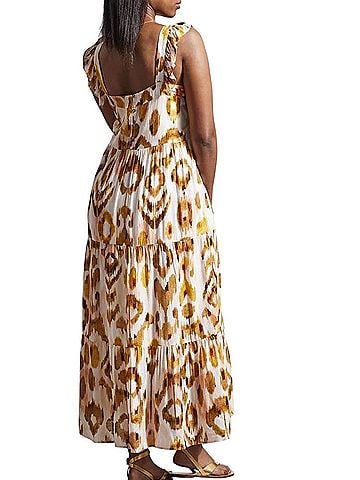 Tribal Sleeveless Maxi Dress Casual Dress (view 2)