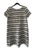 Zara Stripes Black White Casual Dress Size M - photo 1