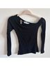 Emma & Sam Black Long Sleeve Top Size XS - photo 3