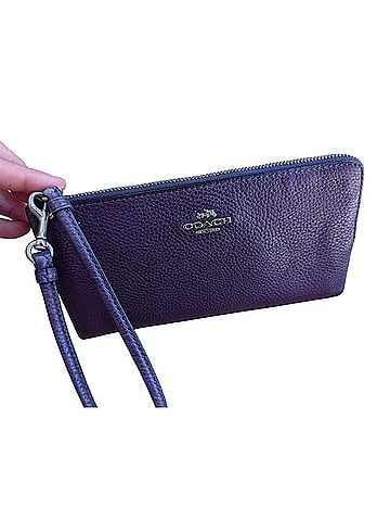 Coach Leather Wristlet (view 1)