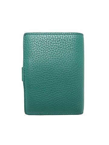 Louis Vuitton Louis Vuitton Vertical Wallet, Women's Bi-fold M82438 (Discontinued), Taurillon Leather, Green. (view 2)