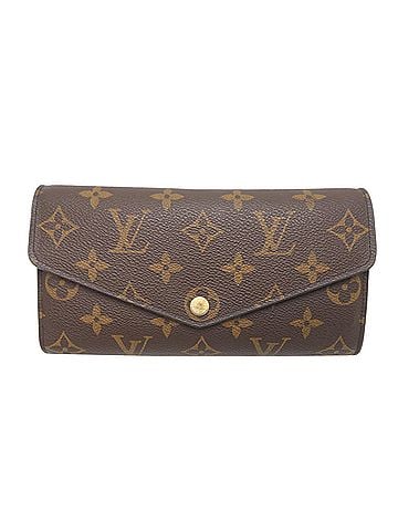 Louis Vuitton Louis Vuitton Portefeuille Sarah Women's Long Wallet M60531 Monogram Brown (view 1)