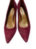 Donald J Pliner Burgundy Heels Size 7 1/2 - photo 1