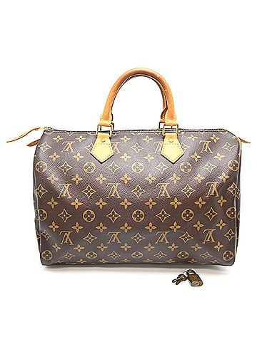 Louis Vuitton Louis Vuitton Speedy 35 Women's/Men's Handbag M41524 (Discontinued) Monogram Brown (view 1)