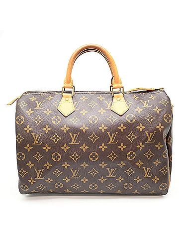 Louis Vuitton Louis Vuitton Speedy 35 Women's/Men's Handbag M41524 (Discontinued) Monogram Brown (view 2)