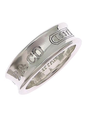 Tiffany & Co. Tiffany &amp; Co. 1837 Narrow Ring for Women and Men, Sterling Silver 925 (view 1)