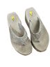Volatile Gray Flip Flops Size 8 - photo 2