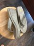 Volatile Gray Flip Flops Size 8 - photo 3
