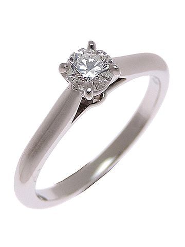 Cartier Cartier #46 0.25ct Diamond 1895 Solitaire Women's Ring, Pt950 Platinum (view 1)