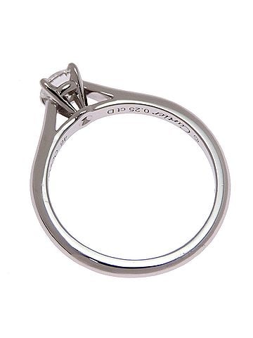 Cartier Cartier #46 0.25ct Diamond 1895 Solitaire Women's Ring, Pt950 Platinum (view 2)