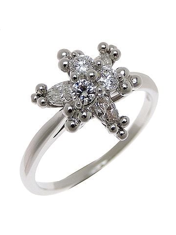 Tiffany & Co. Tiffany &amp; Co. Diamond Women's Ring - Iridium Platinum (view 1)