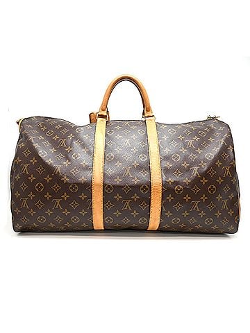 Louis Vuitton Louis Vuitton Keepall Bandoulière 55 Women's/Men's Boston Bag M41414 Monogram Brown (view 2)