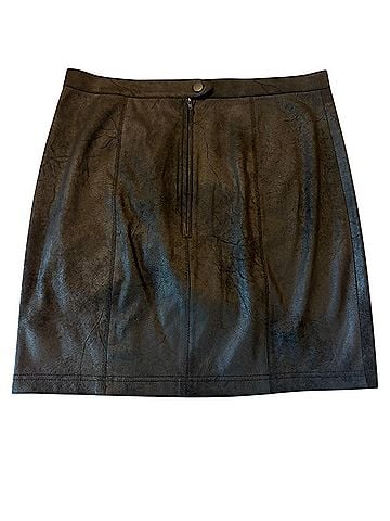 Free People Faux Leather Skirt (view 2)