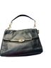 Coach 100% Leather Solid Black Leather Shoulder Bag One size - photo 1