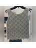Alia Solid Graphic Gray Blue Tank Top Size 6 - photo 4