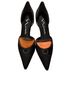 Nina Black Heels Size 7 1/2 - photo 1