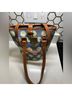 Dooney & Bourke Print Tan Blue Tote One size - photo 5