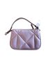 Coach Print Purple Ivory Clutch One size - photo 2