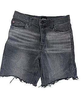 Hudson Jeans High-Rise Raw Hem Shorts (view 2)