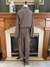 Beyond Yoga 100% Polyester Solid Tan Jumpsuit Size M - photo 8