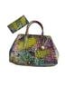 Brahmin Animal Print Yellow Green Tote One size - photo 1