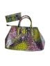 Brahmin Animal Print Yellow Green Tote One size - photo 2