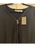 Avenue Black 3/4 Sleeve Top Size 18 - photo 4