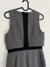 J.Crew Houndstooth Black White Casual Dress Size 4 - photo 7