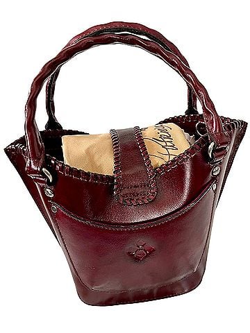 Patricia Nash Ninetta Cutout Crossbody Leather Bucket Bag (view 2)