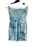 Together Floral Blue Multi Color Casual Dress Size S - photo 2