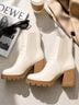 Sam Edelman Ivory Tan Boots Size 9 - photo 4