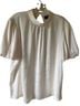 Worthington Ivory Short Sleeve Blouse Size L - photo 1