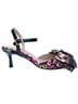 Betsey Johnson Floral Leopard Print Multi Color Heels Size 6 - photo 1