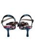 Betsey Johnson Floral Leopard Print Multi Color Heels Size 6 - photo 3