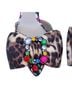 Betsey Johnson Floral Leopard Print Multi Color Heels Size 6 - photo 4