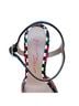 Betsey Johnson Floral Leopard Print Multi Color Heels Size 6 - photo 5