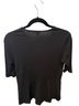 Ann Taylor Black Short Sleeve Blouse Size S - photo 2