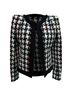 Balmain 100% Nylon Multi Color Balmain Tweed Open Blazer in Multicolor Polyamide Size 6 - photo 1