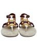 Clarks Brown Yellow Ivory Sandals Size 9 - photo 2