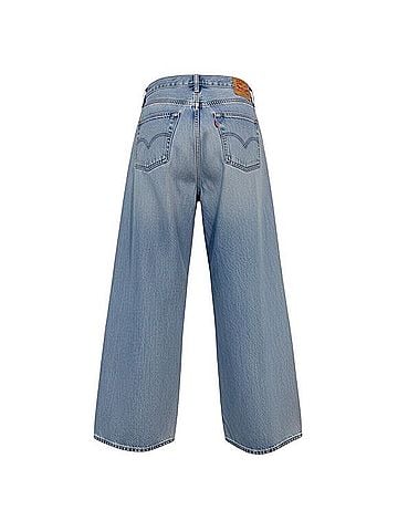 Levi Strauss Signature Wide Straight Leg Jeans (view 2)