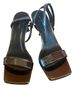 Banana Republic 100% Leather Gray Heels Size 9 - photo 2