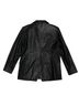 Preston & York 100% Leather 100% Polyester Black Leather Jacket Size L - photo 2