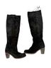 Fiorentini + Baker 100% Suede Black Ankle Boots Size 7 1/2 - photo 1